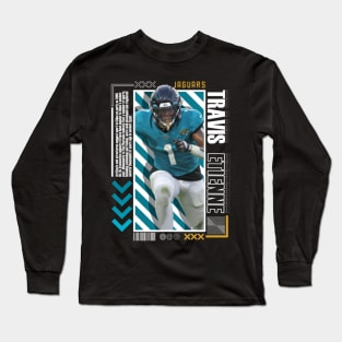 Travis Etienne Paper Poster Version 10 Long Sleeve T-Shirt